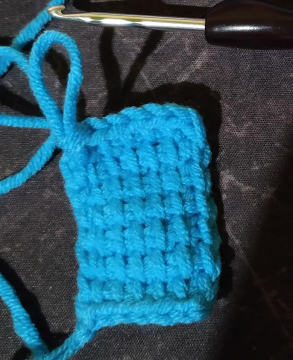 small tunisian swatch