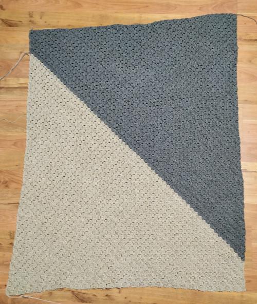 The ugly blanket is done