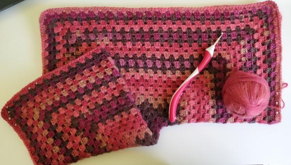 Hexie cardie panel