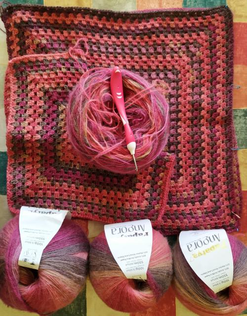 Hexie cardie panels