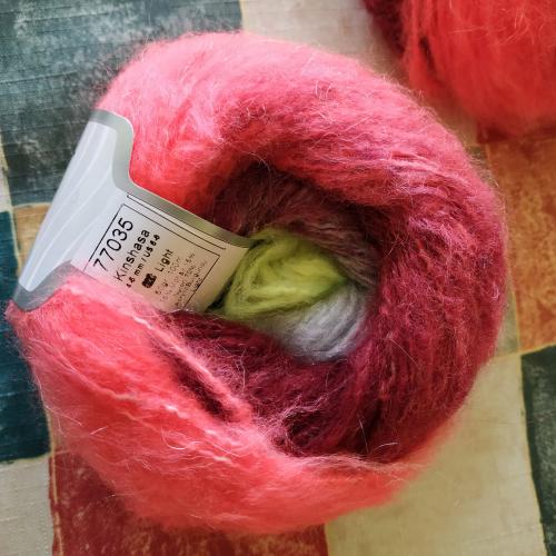 Ice yarn inside