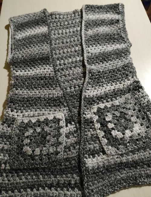 Long vest finished