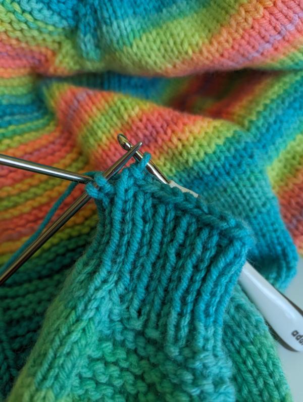 Bind off
