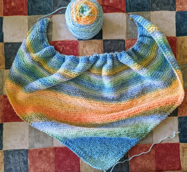 Garter blanket