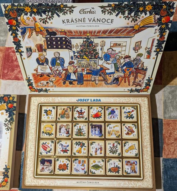 Chocolate advent calendar