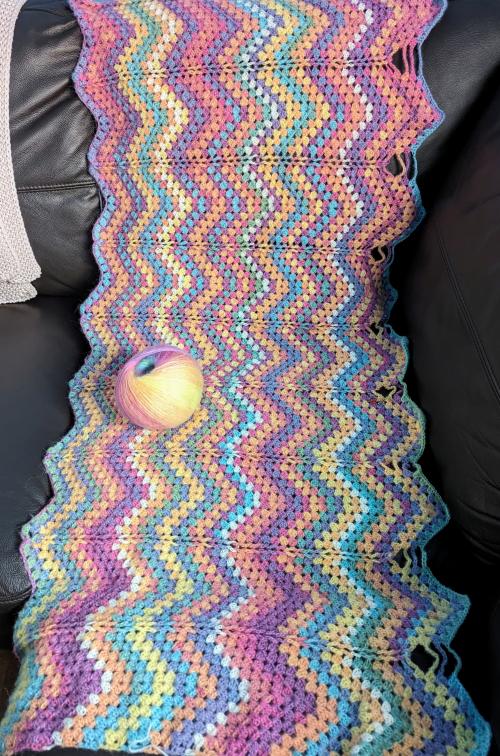Rainbow blanket
