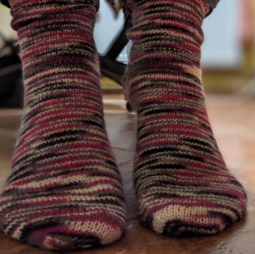 Abby socks finished