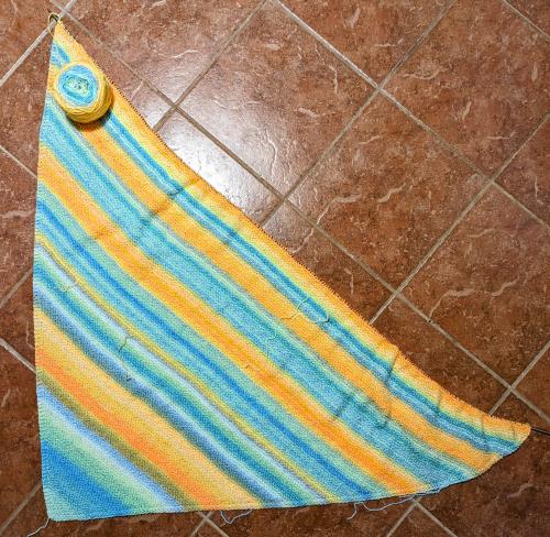 Garter blanket