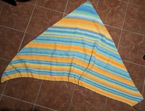 Garter blanket