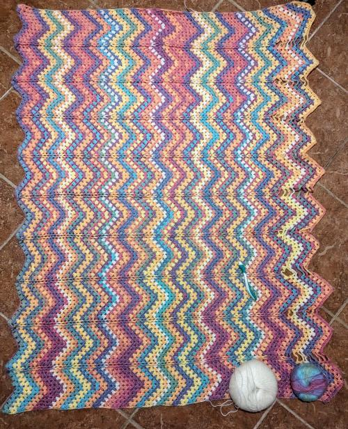 Rainbow blanket