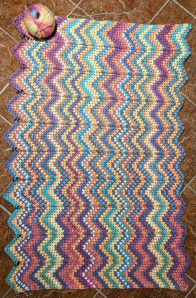 Rainbow blanket