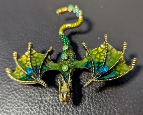 Dragon brooch