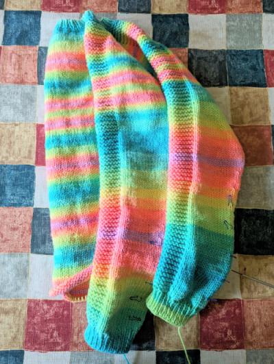 Rainbow sweater