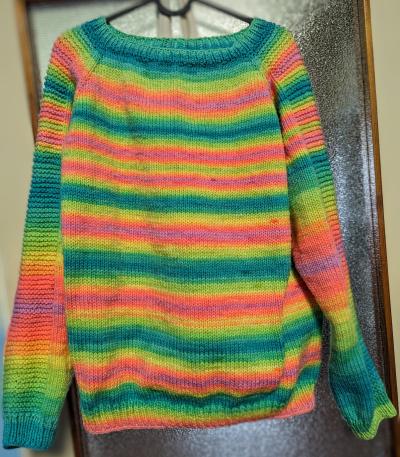 Rainbow sweater