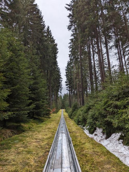 Bobsleigh track