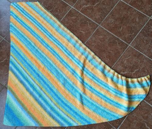 Garter blanket