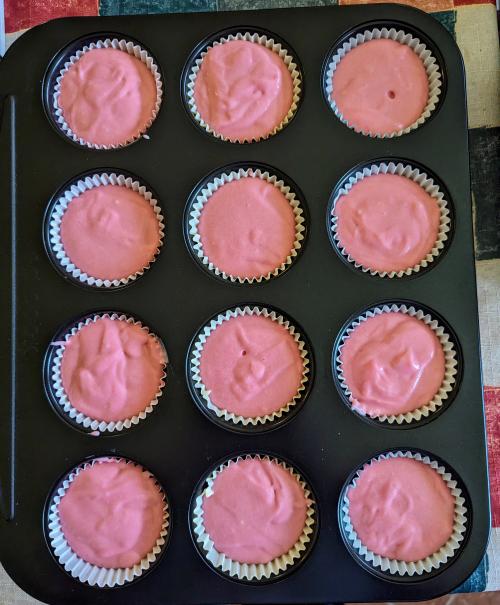 Pink cupcakes